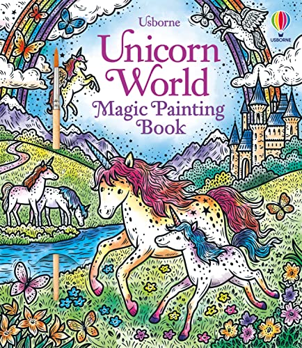 Unicorn World Magic Painting Book (Magic Painting Books)
